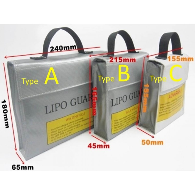 SAC DE SECURITE (Lipo bag) Type A
