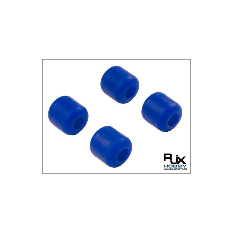 RJX Landing Skid Rubber ( dia7mm) Blue