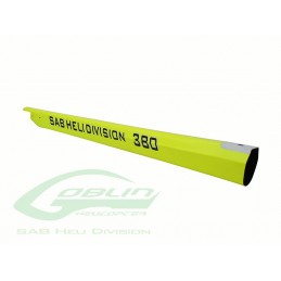 Carbon Fiber Tail Boom Yellow - Goblin 380