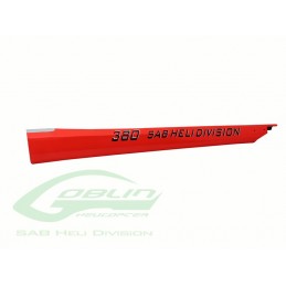 H0547-S - Carbon Fiber Tail Boom Red