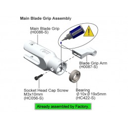 H0087-S - Blade Grip Arm (2pcs)