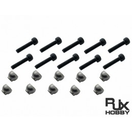 RJX Steel Ball with M2x10 Screw