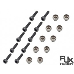 RJX Steel Ball with M2x8 Screw