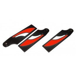 3 Tail Blade Red 115 MM