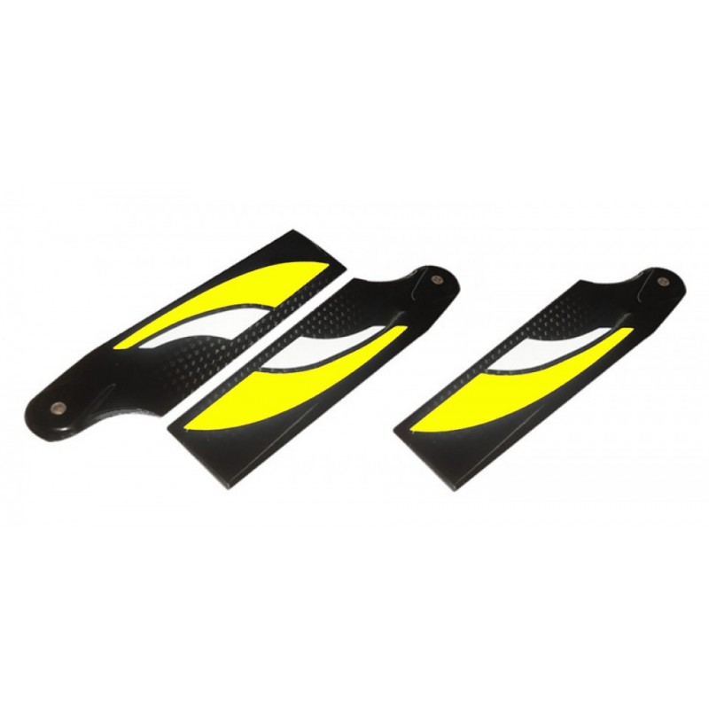 3 Tail Blade Yellow 115 MM