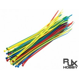 HA0709M - RILSAN RJX Cable Binder ( Mix Color) 3 x150mm x 40pcs