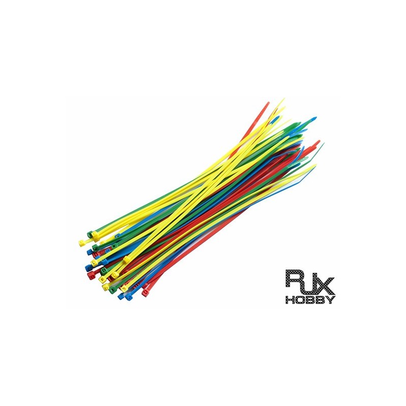 HA0709M - RILSAN RJX Cable Binder ( Mix Color) 3 x150mm x 40pcs