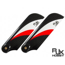 RJX Red and White 105mm Tail CF Blades