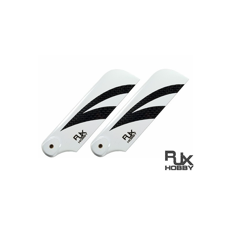 RJX Black and White 105mm Tail CF Blades