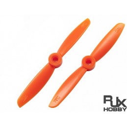 HELICE RJX ABS 4045 PROPS QUADCOPTER CW&CCW (ORANGE)