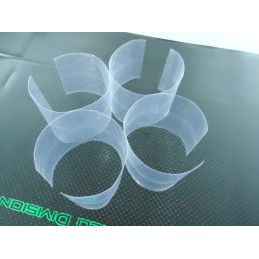 Heat Shrink - Clear (8pcs x 350mm) - GAINE THERMORECTRACTABLE BATTERIE