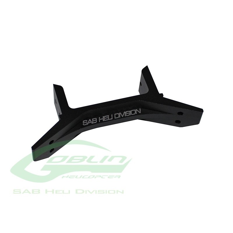 H0698-S - Alumium Rear Landing Gear Support - Goblin Black Thunder