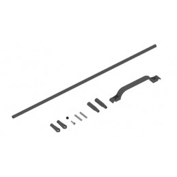 04073 - Carbon control rod for tail LOGO 600