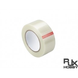 RJX1624 - RJX Ruban en fibre à carreaux haute résistance. 50mm x 50m