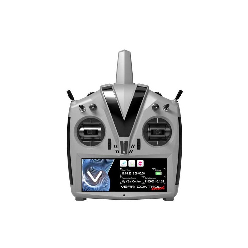05275 - RADIO VBar Control Touch, arctic silver