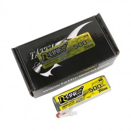 TA-RL-95C-500-1S1P-L - Gens ace 3500mAh 3.7V TX 1S1P Lipo Battery Pack with JR Plug