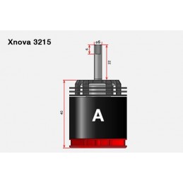 MOTEUR X-NOVA XTS 3215-930KV 10P TAREQ EDITION